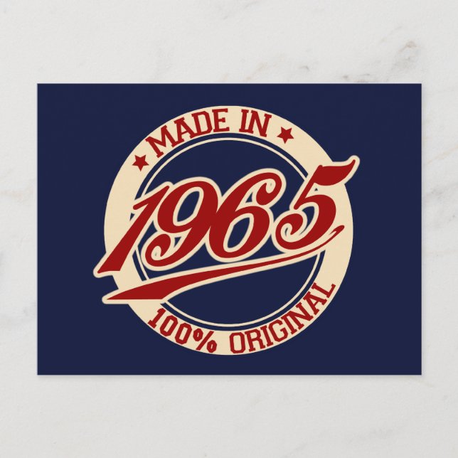 Cartão Postal Feito Em 1965 (Frente)