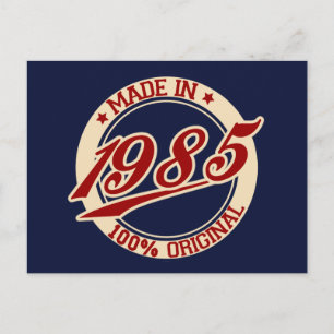 Cartão Postal Feito Em 1985