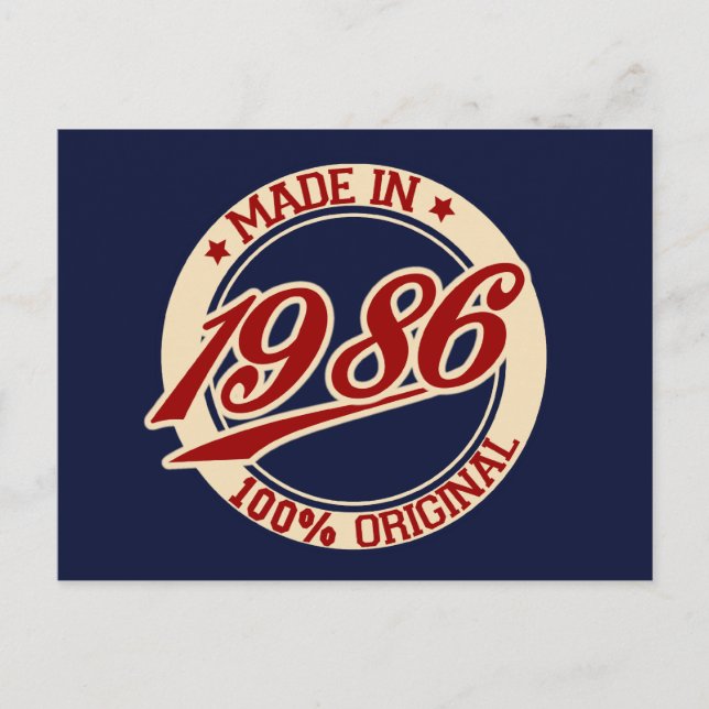 Cartão Postal Feito Em 1986 (Frente)