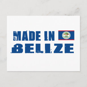 Cartão Postal Feito em Belize