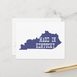 Cartão Postal Feito Em Kentucky