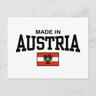 Cartão Postal Feito na Áustria