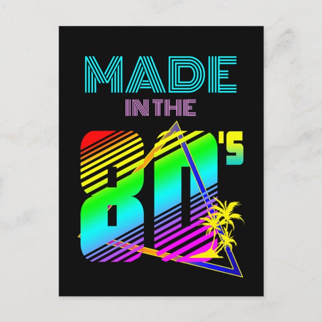 CARTÃO POSTAL FEITO NA DÉCADA DE 80 NATUREZA COLORIDA (Frente)