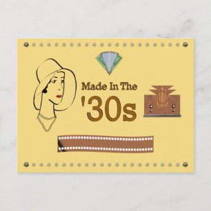 Cartão Postal Feito nos anos 30
