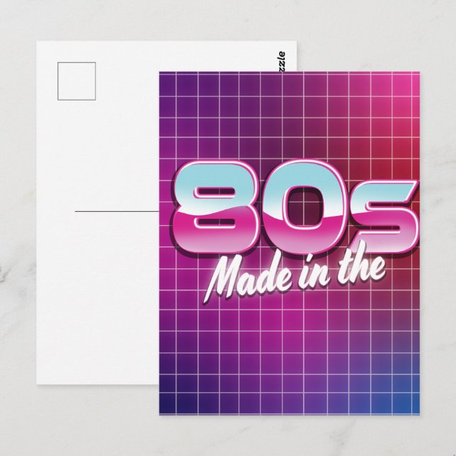 Cartão Postal Feito nos anos 80 (Frente/Verso)