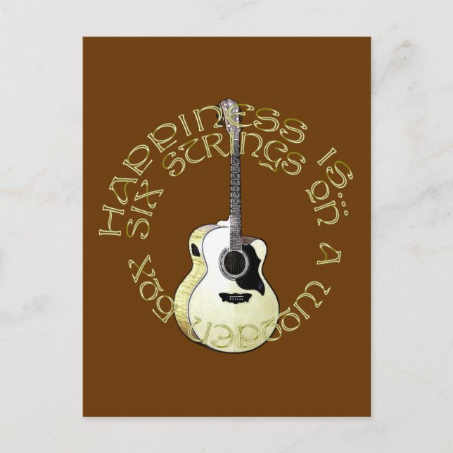 Cartão Postal Felicidade é... (Frente)