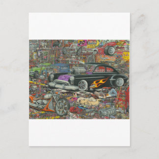 Cartão Postal Felicidade não organizada