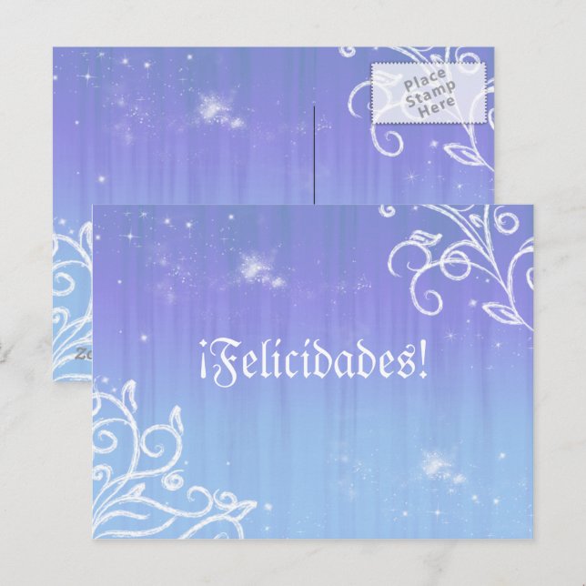 Cartão Postal Felicitación01 - Postales (Frente/Verso)