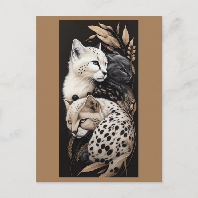 CARTÃO POSTAL FELINE FINEST #1 (Frente)