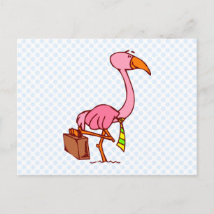 Cartão Postal Félix Flamingo