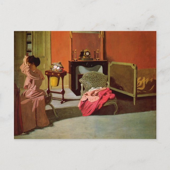 Cartão Postal Felix Vallotton - A mulher a ser castigada (Frente)