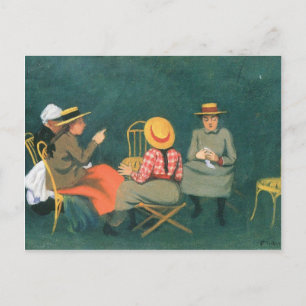 Cartão Postal Felix Vallotton - As mulheres