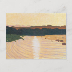 Cartão Postal Felix Vallotton - Cena da noite