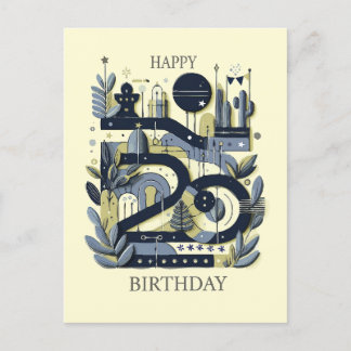 Cartão Postal  ¡Feliz 20 cumpleaños!