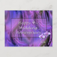 Feliz 4. Aniversário de Casamento