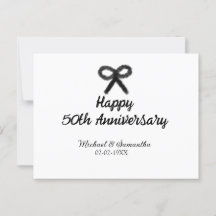 Feliz 50º aniversário adicionar nome do casal data