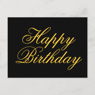 Cartão Postal Feliz Aniversário