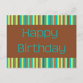Cartão Postal Feliz aniversário