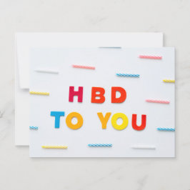 CARTÃO POSTAL FELIZ ANIVERSÁRIO