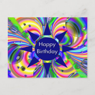 Cartão Postal Feliz aniversário