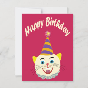 Cartão Postal Feliz Aniversário