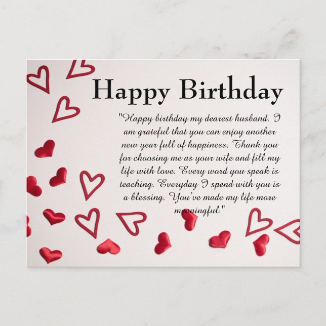 Cartão Postal Feliz aniversário (Frente)