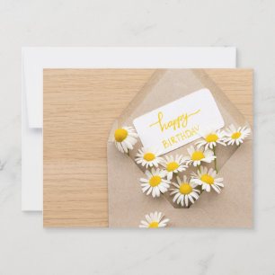 Cartão Postal Feliz Aniversário