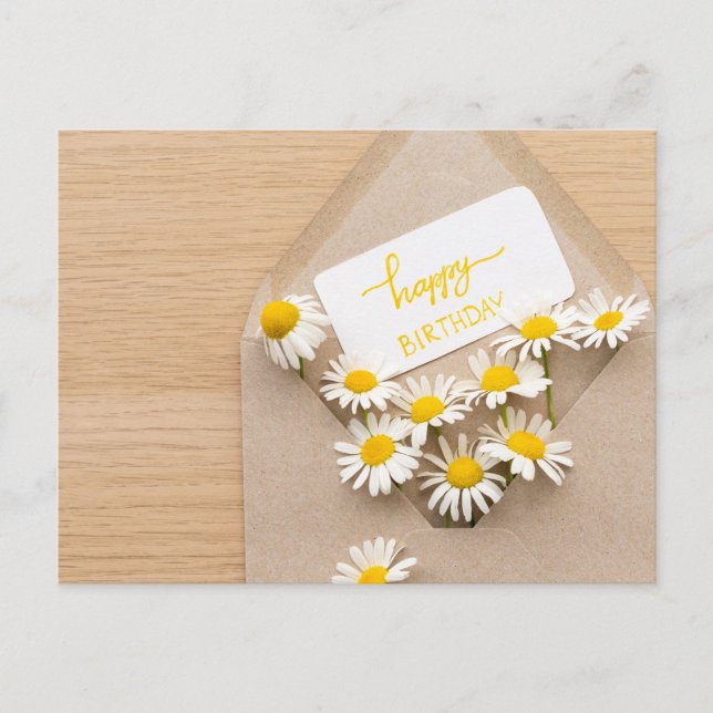 Cartão Postal Feliz Aniversário (Frente)