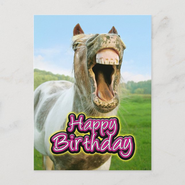Cartão Postal Feliz aniversário (Frente)