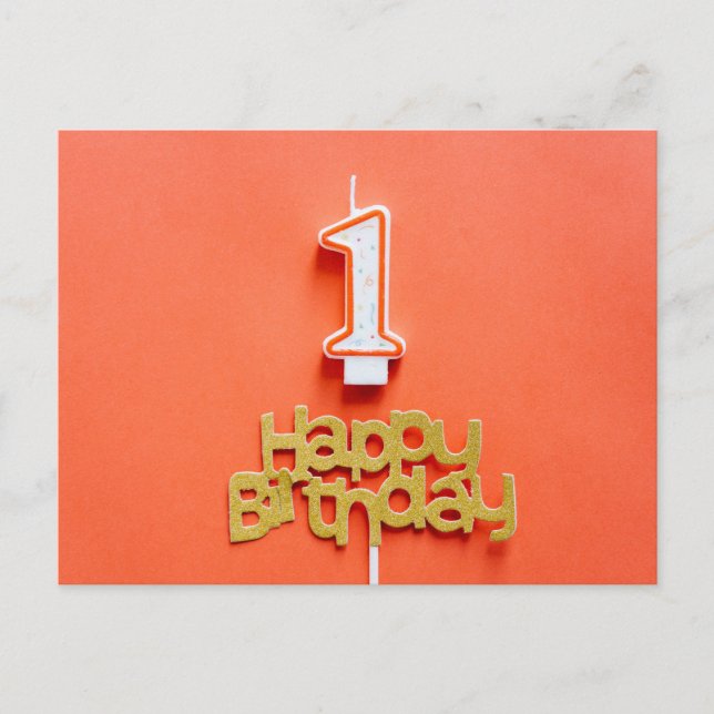 CARTÃO POSTAL FELIZ ANIVERSÁRIO (Frente)