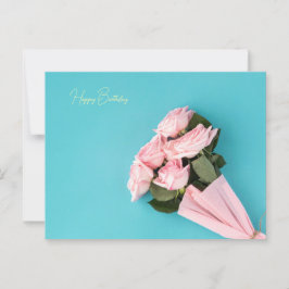 Cartão Postal Feliz aniversário