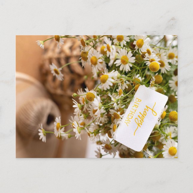 CARTÃO POSTAL FELIZ ANIVERSÁRIO (Frente)