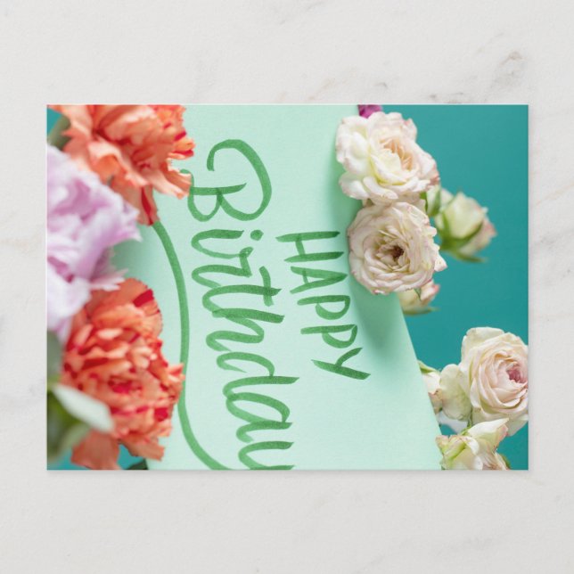 CARTÃO POSTAL FELIZ ANIVERSÁRIO (Frente)