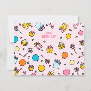 CARTÃO POSTAL FELIZ ANIVERSÁRIO