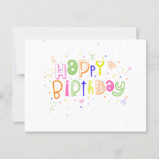 CARTÃO POSTAL FELIZ ANIVERSÁRIO