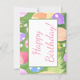 Cartão Postal Feliz Aniversário!