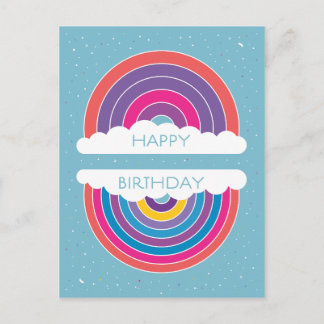 Cartão Postal Feliz Aniversário