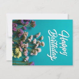 CARTÃO POSTAL FELIZ ANIVERSÁRIO