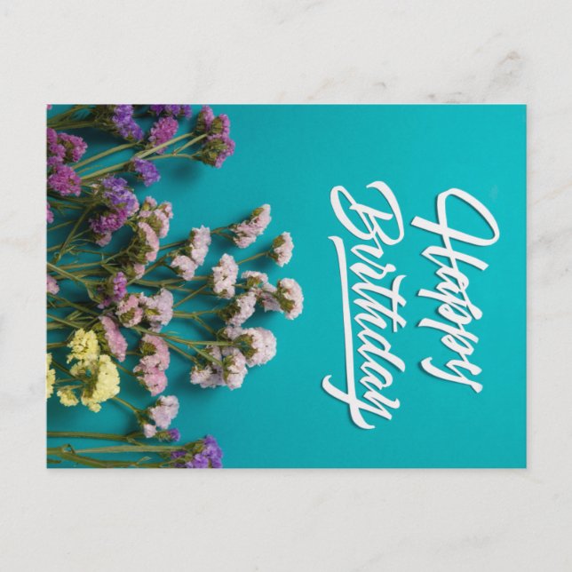 CARTÃO POSTAL FELIZ ANIVERSÁRIO (Frente)