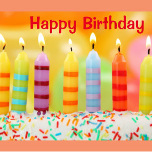 Cartão Postal Feliz aniversário