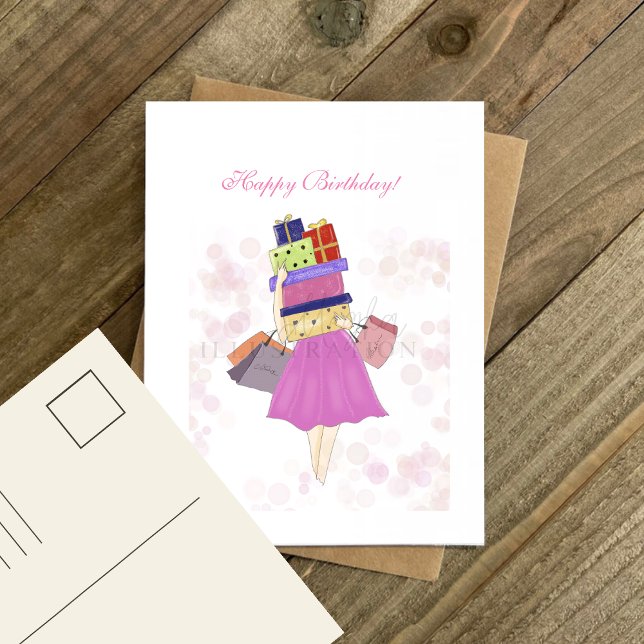 Cartão Postal Feliz aniversário, (Criador carregado)