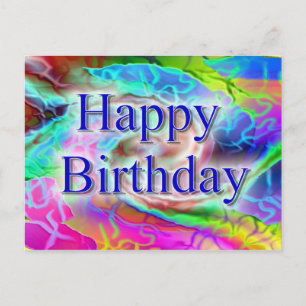 Cartão Postal Feliz aniversário