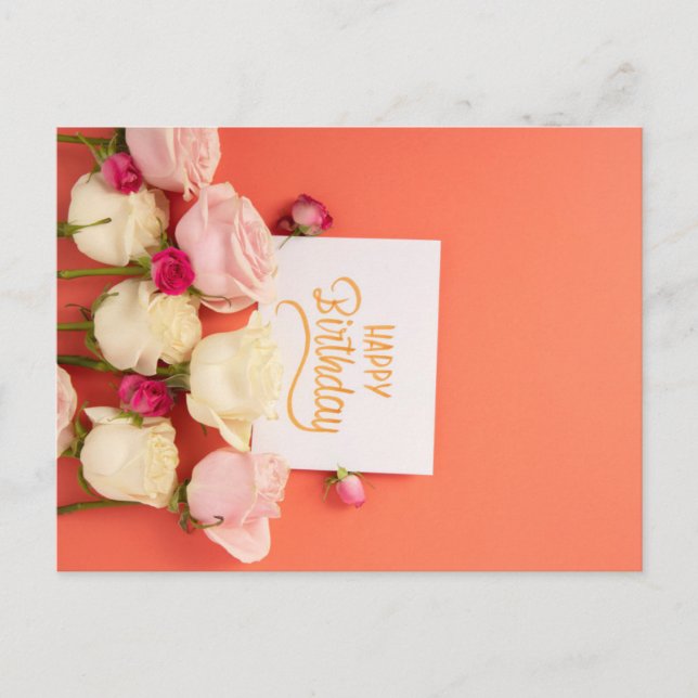 CARTÃO POSTAL FELIZ ANIVERSÁRIO (Frente)