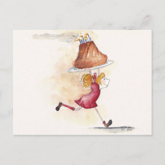 Cartão Postal Feliz aniversário