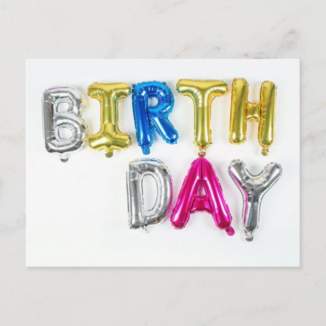 CARTÃO POSTAL FELIZ ANIVERSÁRIO (Frente)