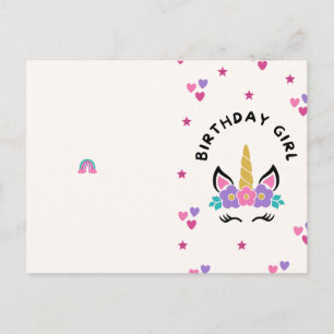 Cartão Postal Feliz Aniversário a Alguém Incrível