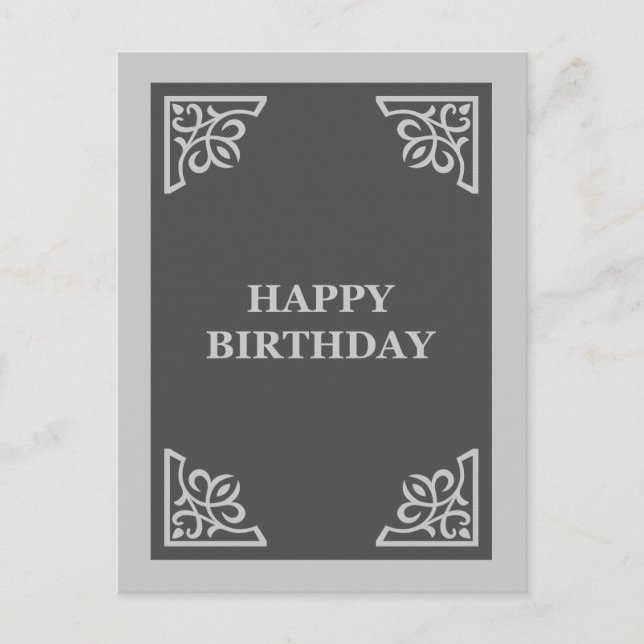 Cartão Postal feliz aniversário (álbum) (Frente)