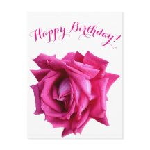 Feliz aniversário, bonito, cor-de-rosa-rosa, rosa 