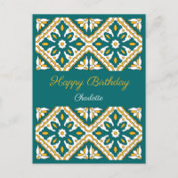 Feliz Aniversário com nome 💛 💚 Belo Marroquino