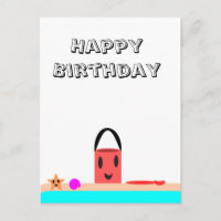 Feliz aniversário da praia